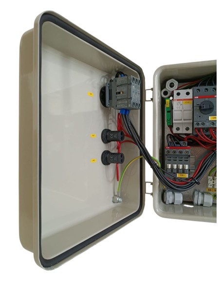 Lowara 108520800 Qtd/07-15 three-phase control panel for submersible pump 400v 2.5-4a